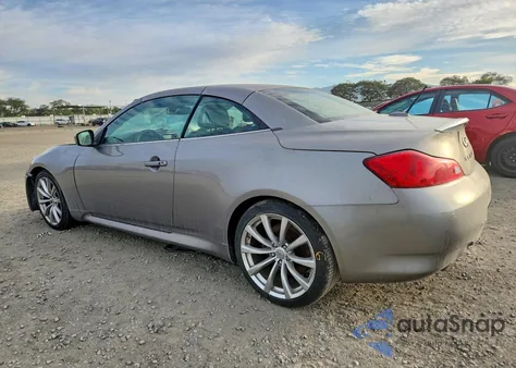 2009 Infiniti G37 Base z USA, uszkodzony, nr VIN JNKCV66E19M721341